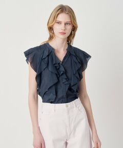 ANAYI / アナイ シャツ・ブラウス | ライトローンラッフル ブラウス
