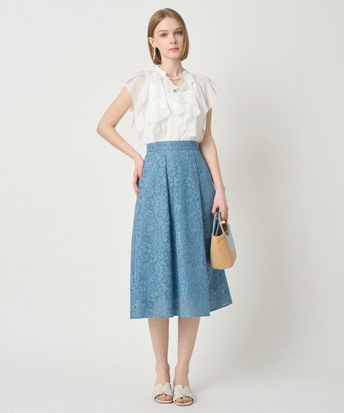 ANAYI / アナイ シャツ・ブラウス | ライトローンラッフル ブラウス | 詳細4