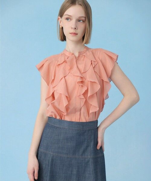 ANAYI / アナイ シャツ・ブラウス | ライトローンラッフル ブラウス | 詳細8