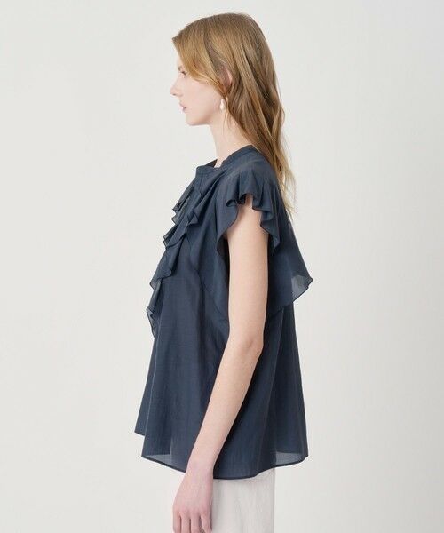 ANAYI / アナイ シャツ・ブラウス | ライトローンラッフル ブラウス | 詳細8