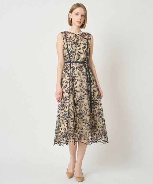 ANAYI / アナイ ドレス | ダイナミックフラワーフレア ワンピース | 詳細3