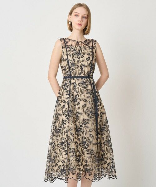 ANAYI / アナイ ドレス | ダイナミックフラワーフレア ワンピース | 詳細4