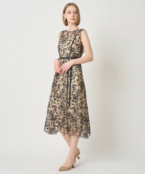 ANAYI / アナイ ドレス | ダイナミックフラワーフレア ワンピース | 詳細5