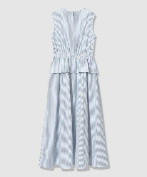 ANAYI / アナイ ミニ丈・ひざ丈ワンピース | カラーストライプスモッキング ワンピース | 詳細1