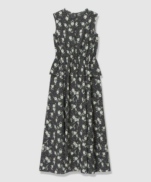 ANAYI / アナイ ミニ丈・ひざ丈ワンピース | フラワードットプリントスモッキング ワンピース | 詳細16