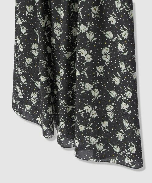 ANAYI / アナイ ミニ丈・ひざ丈ワンピース | フラワードットプリントスモッキング ワンピース | 詳細19