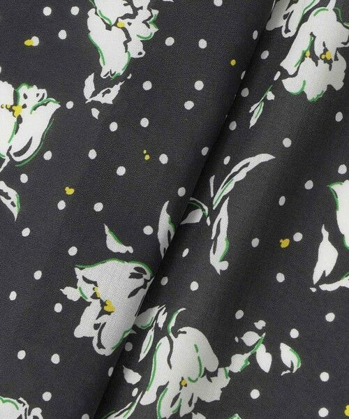 ANAYI / アナイ ミニ丈・ひざ丈ワンピース | フラワードットプリントスモッキング ワンピース | 詳細25