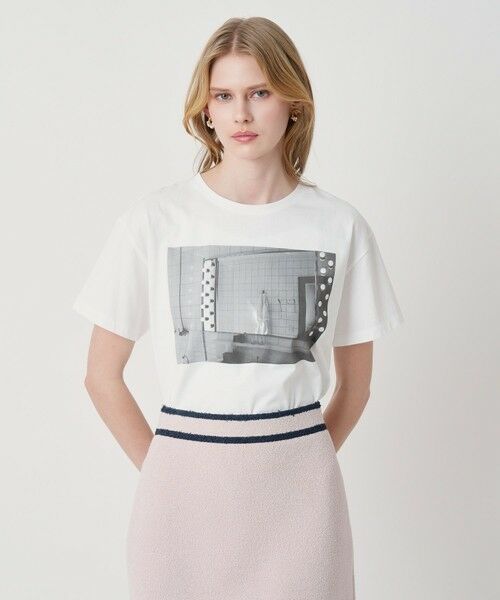 ANAYI / アナイ Tシャツ | コットン天竺フォトプリントTシャツ | 詳細21
