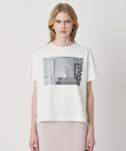 ANAYI / アナイ Tシャツ | コットン天竺フォトプリントTシャツ | 詳細18