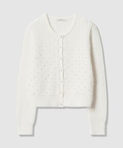 ANAYI / アナイ カーディガン・ボレロ | パールスタッズカーディガン