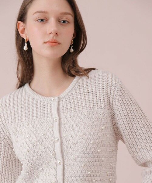 ANAYI / アナイ カーディガン・ボレロ | パールスタッズカーディガン | 詳細9