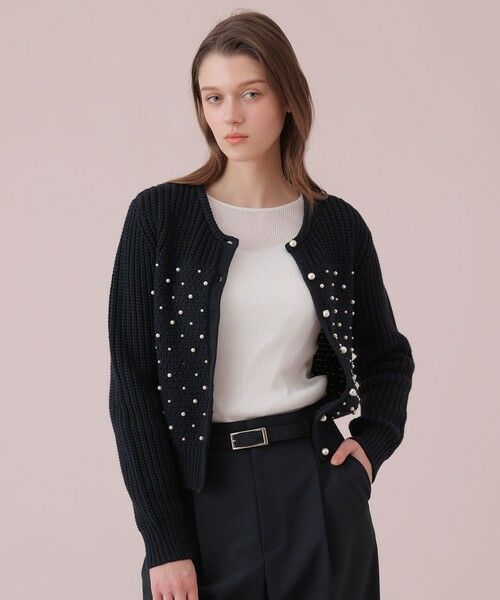 ANAYI / アナイ カーディガン・ボレロ | パールスタッズカーディガン | 詳細17
