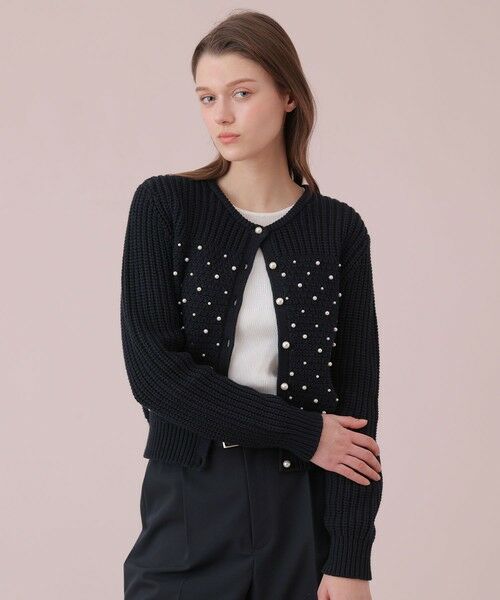 ANAYI / アナイ カーディガン・ボレロ | パールスタッズカーディガン | 詳細19