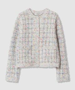 ANAYI / アナイ カーディガン・ボレロ | マルティプルニットツイードジャケット