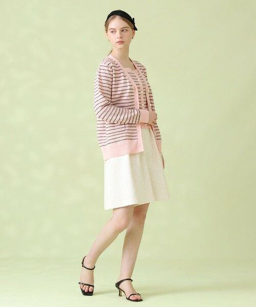 ANAYI / アナイ カーディガン・ボレロ | パウダーボーダー Vカーディガン | 詳細4