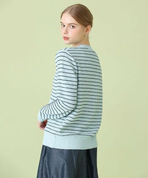 ANAYI / アナイ カーディガン・ボレロ | パウダーボーダー Vカーディガン | 詳細15