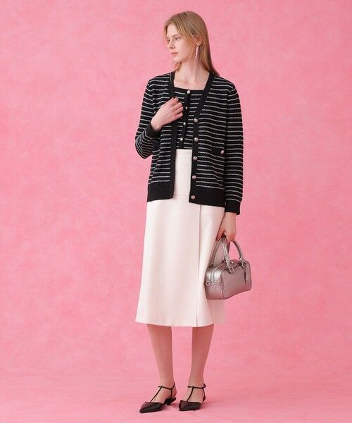 ANAYI / アナイ カーディガン・ボレロ | パウダーボーダー Vカーディガン | 詳細28
