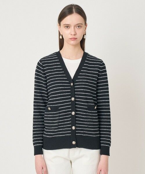 ANAYI / アナイ カーディガン・ボレロ | パウダーボーダー Vカーディガン | 詳細22