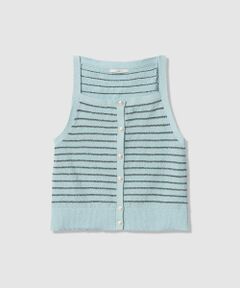 ANAYI / アナイ ニット・セーター | パウダーボーダーキャミプルオーバー