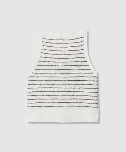 ANAYI / アナイ ニット・セーター | パウダーボーダーキャミプルオーバー | 詳細8