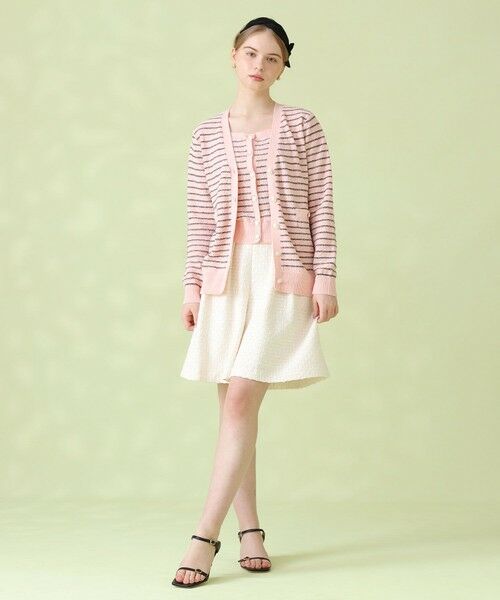 ANAYI / アナイ ニット・セーター | パウダーボーダーキャミプルオーバー | 詳細8