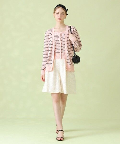 ANAYI / アナイ ニット・セーター | パウダーボーダーキャミプルオーバー | 詳細9