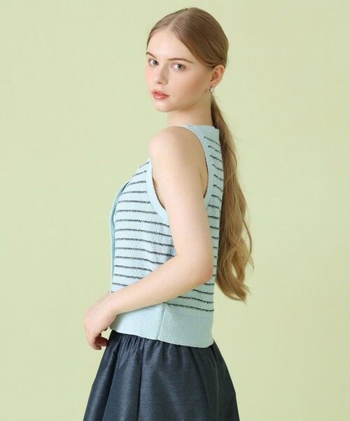 ANAYI / アナイ ニット・セーター | パウダーボーダーキャミプルオーバー | 詳細20