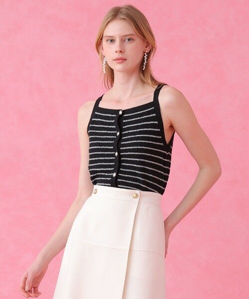 ANAYI / アナイ ニット・セーター | パウダーボーダーキャミプルオーバー | 詳細27