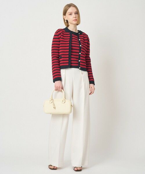 ANAYI / アナイ カーディガン・ボレロ | アイレットボーダー カーディガン | 詳細9