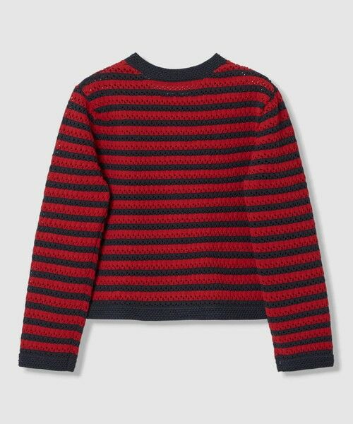 ANAYI / アナイ カーディガン・ボレロ | アイレットボーダー カーディガン | 詳細3