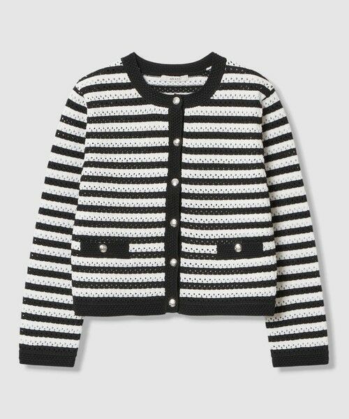 ANAYI / アナイ カーディガン・ボレロ | アイレットボーダー カーディガン | 詳細21