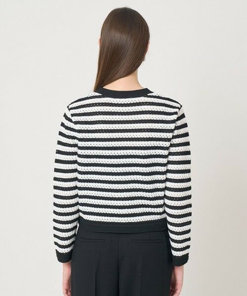 ANAYI / アナイ カーディガン・ボレロ | アイレットボーダー カーディガン | 詳細7