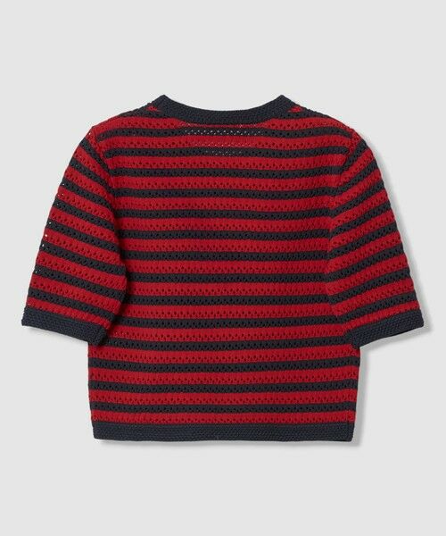 ANAYI / アナイ ニット・セーター | アイレットボーダー プルオーバー | 詳細3