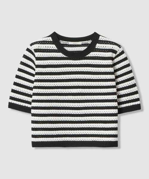 ANAYI / アナイ ニット・セーター | アイレットボーダー プルオーバー | 詳細20