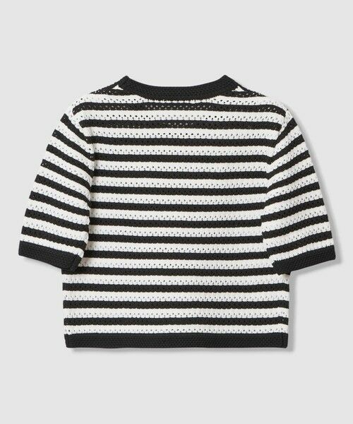 ANAYI / アナイ ニット・セーター | アイレットボーダー プルオーバー | 詳細21