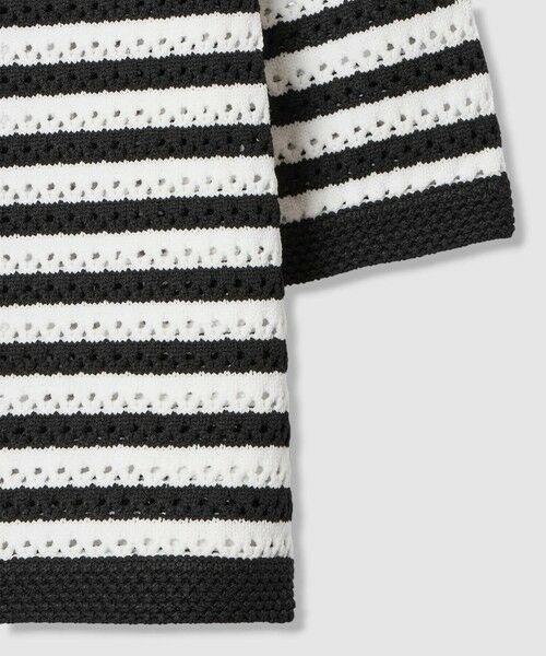 ANAYI / アナイ ニット・セーター | アイレットボーダー プルオーバー | 詳細28