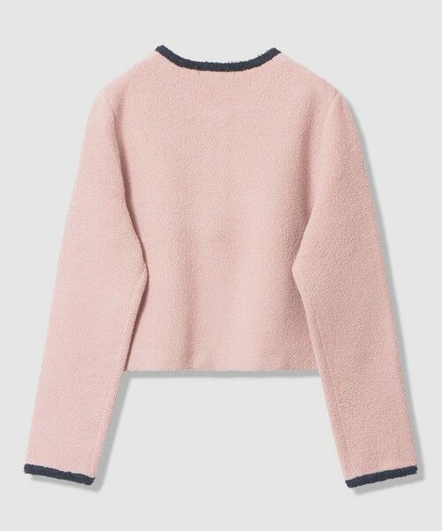 ANAYI / アナイ カーディガン・ボレロ | 【セットアップ対象商品】コットンブークレ配色 カーディガン | 詳細7