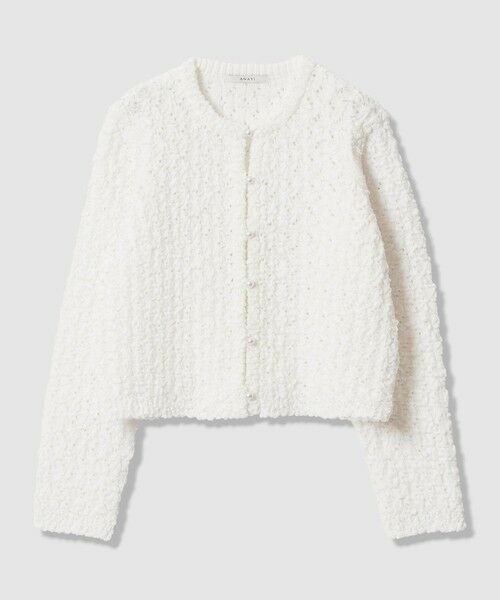 ANAYI / アナイ カーディガン・ボレロ | ビックスラブスレット カーディガン（white (01)）