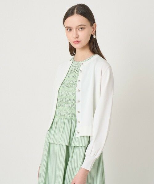 ANAYI / アナイ カーディガン・ボレロ | アソートビジュー釦クルー カーディガン | 詳細7