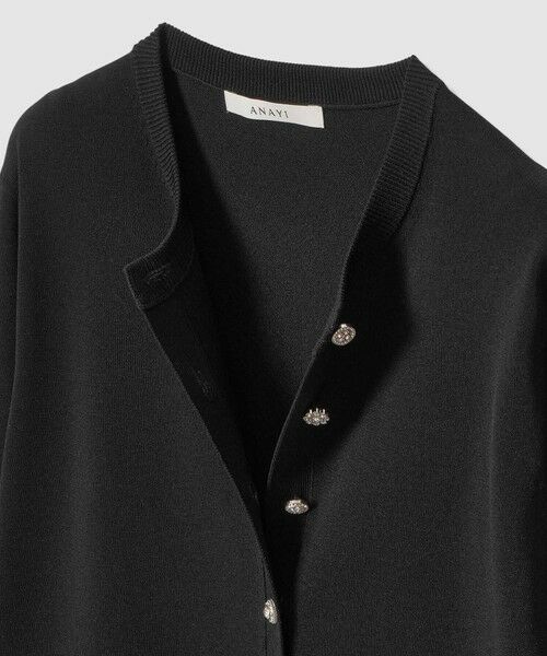 ANAYI / アナイ カーディガン・ボレロ | アソートビジュー釦クルー カーディガン | 詳細13