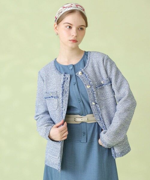 ANAYI / アナイ カーディガン・ボレロ | ミックスツイード ジャケットカーディガン | 詳細12