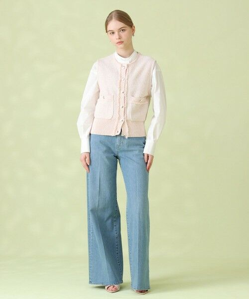 ANAYI / アナイ ニット・セーター | ミックスツイードジレ | 詳細3