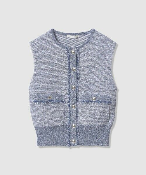 ANAYI / アナイ ニット・セーター | ミックスツイードジレ | 詳細15