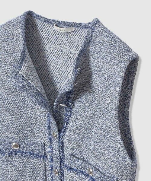 ANAYI / アナイ ニット・セーター | ミックスツイードジレ | 詳細17