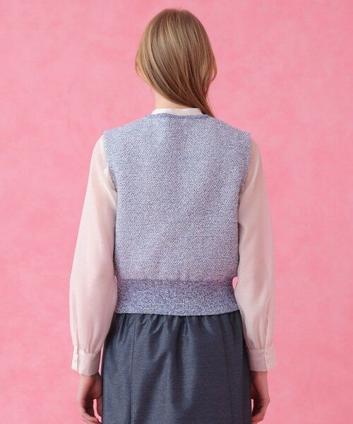 ANAYI / アナイ ニット・セーター | ミックスツイードジレ | 詳細11