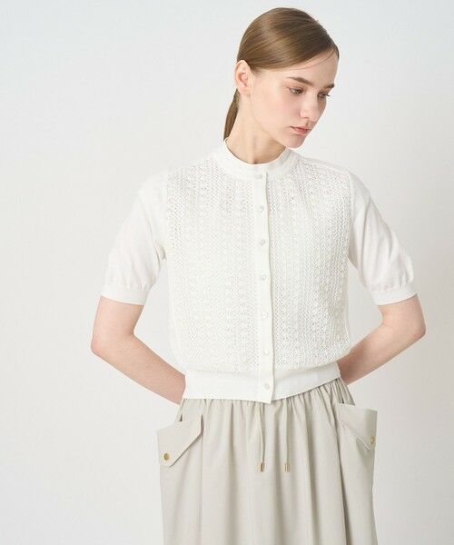 ANAYI / アナイ カーディガン・ボレロ | インポートレースドッキング カーディガン | 詳細4