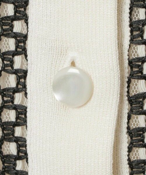 ANAYI / アナイ カーディガン・ボレロ | インポートレースドッキング カーディガン | 詳細6