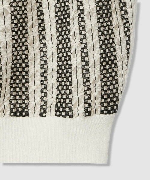 ANAYI / アナイ ニット・セーター | インポートレースドッキング プルオーバー | 詳細5