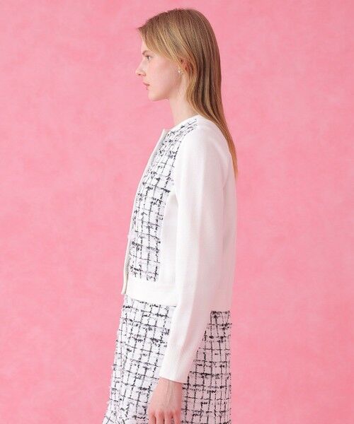 ANAYI / アナイ カーディガン・ボレロ | 【セットアップ対象商品】モノトーンツイードコンビ カーディガン | 詳細2