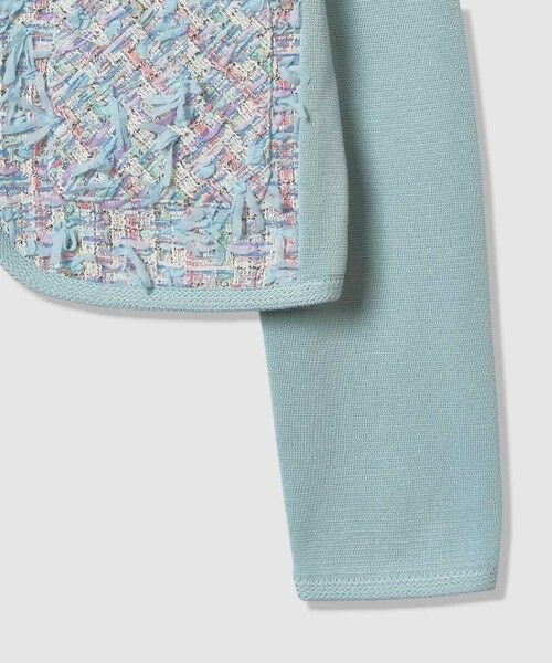 ANAYI / アナイ カーディガン・ボレロ | 【セットアップ対象商品】ブルーミックスツイードコンビ カーディガン | 詳細14